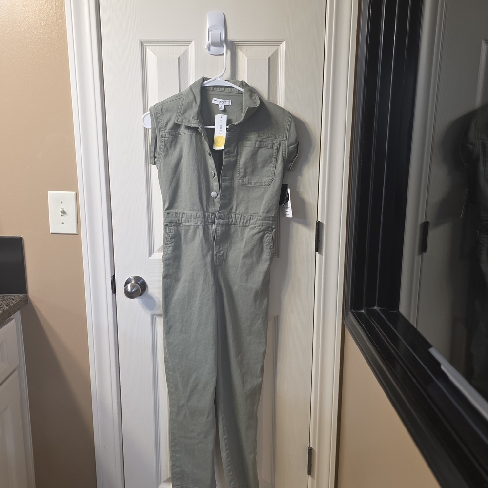 Celebrity Pink Olive Jumpsuit
